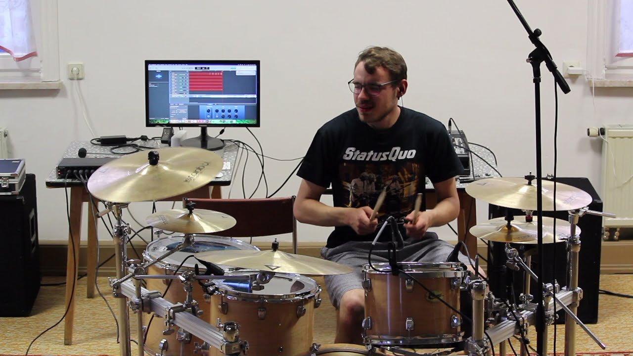Status Quo - In The Army Now - Drum Cover
