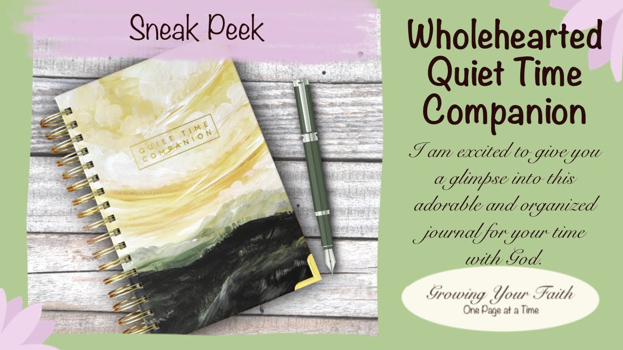 Sneak Peek Unboxing of the Wholehearted Quiet Time Companion