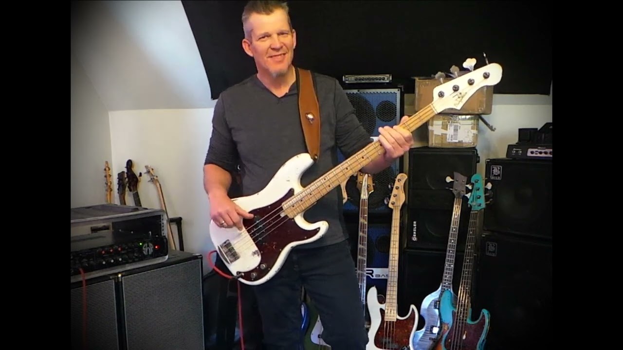 Bluesman Vintage DeVille Bass - Custom Level 3 Relic - Andy Irvine