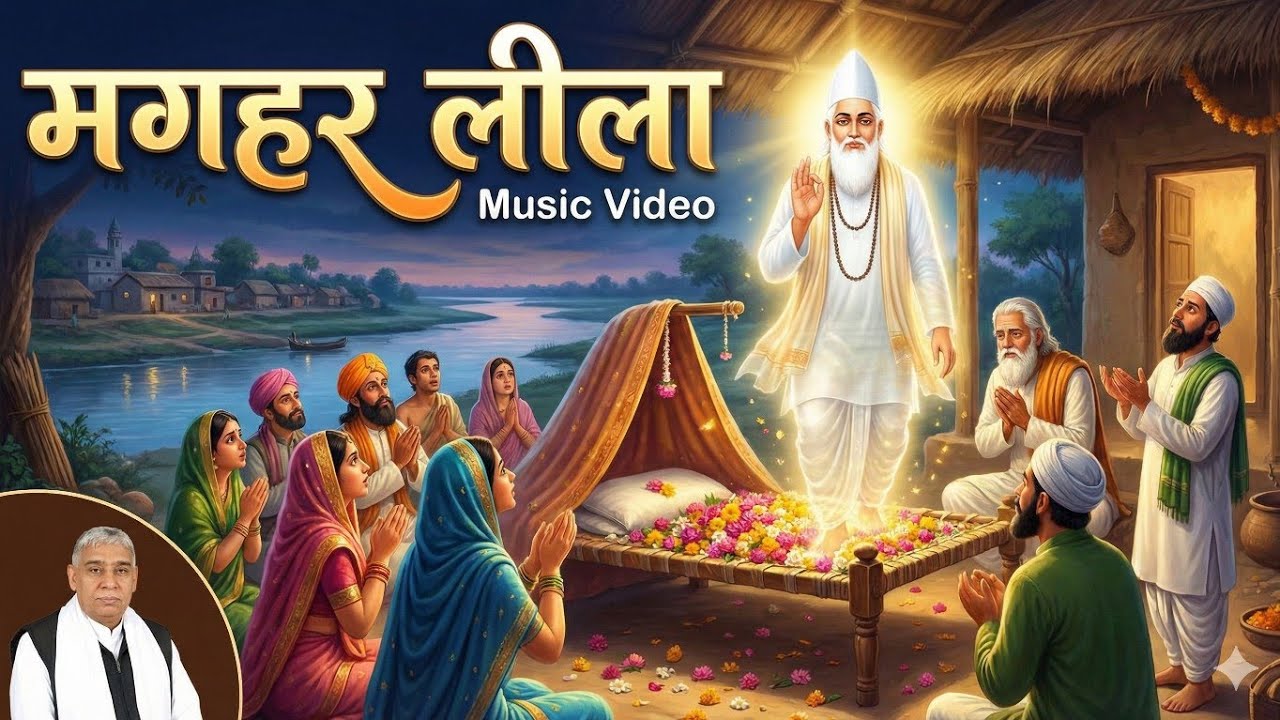मगहर लीला । निर्वाण दिवस कबीर परमेश्वर 2026 ।sant rampal ji maharaj 