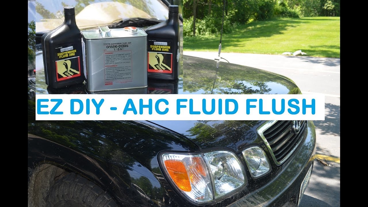 How-To AHC Suspension Fluid Flush Lexus Lx470 / Toyota Land Cruiser UJZ-100