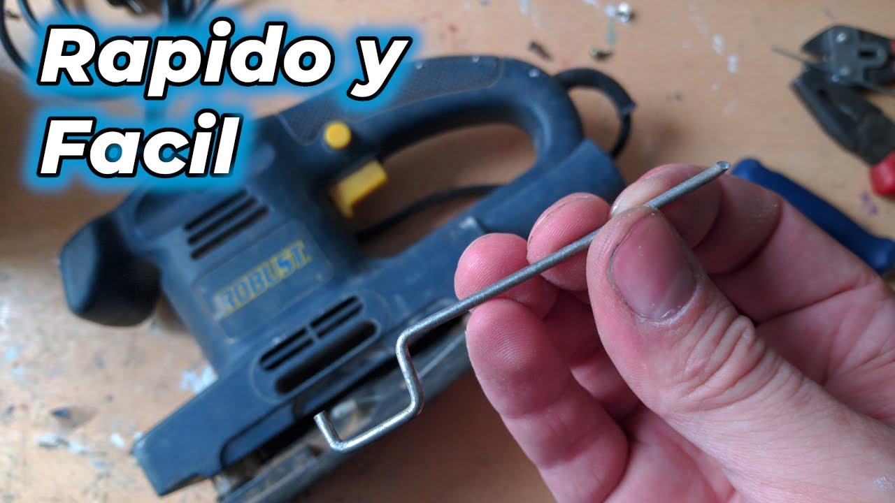 El repuesto inconseguible | Como arreglar facilmente una traba de lijadora orbital.