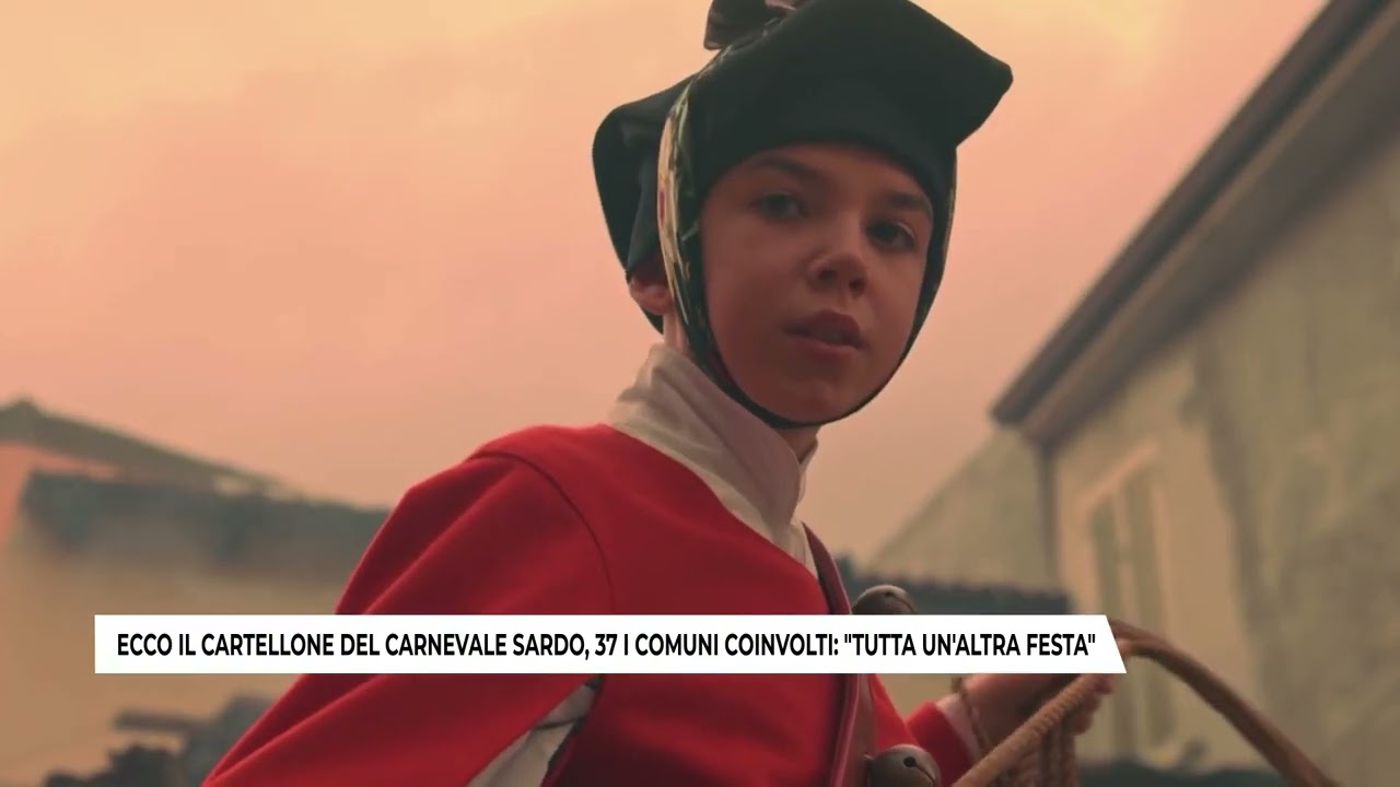 ECCO IL CARTELLONE DEL CARNEVALE SARDO, 37 I COMUNI COINVOLTI  ''TUTTA UN'ALTRA FESTA''