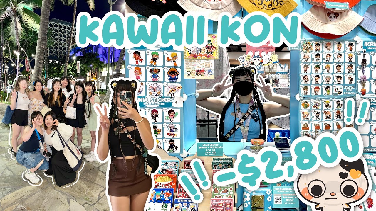Spending a lot of money to make... not much money 😔 $$ |  Kawaii Kon ✧ ARTIST ALLEY VLOG