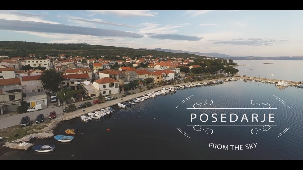 Posedarje from the sky