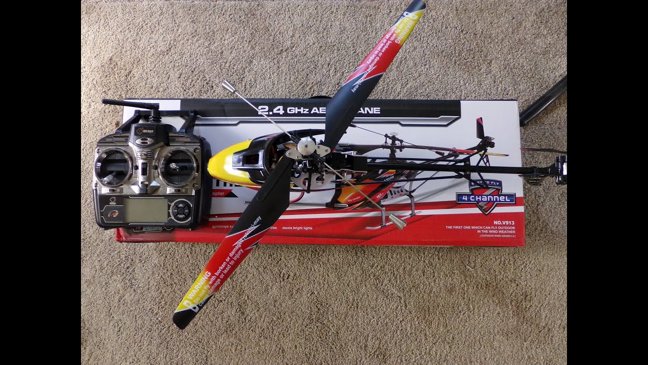 Can I fly a Wltoys V913 Helicopter?