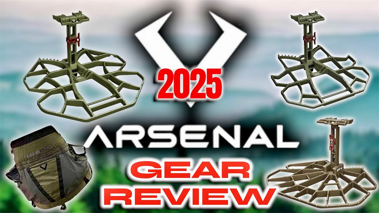 NEW' Hunt Arsenal Saddle & Platforms (CLOUD RLX, RZR SUB2, RZR ELITE, MagPro 2.0)