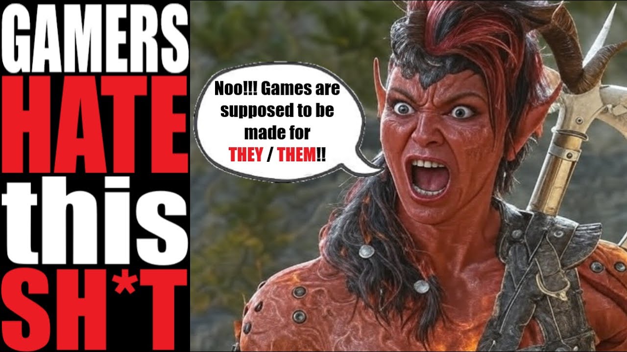 BACKLASH: Woke actor from Baldur's Gate 3 says Queer Stories are being REMOVED from AAA games