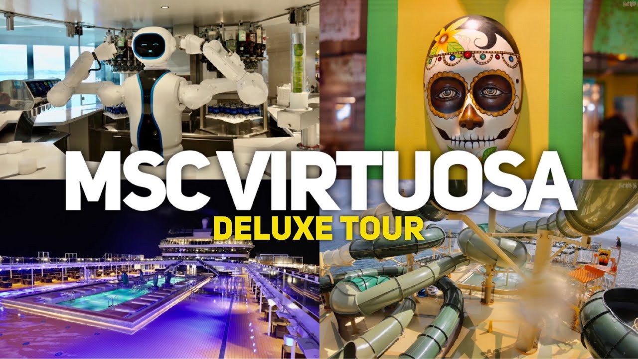 MSC Virtuosa Deluxe Guided Ship Tour - Everything you need to see and more!