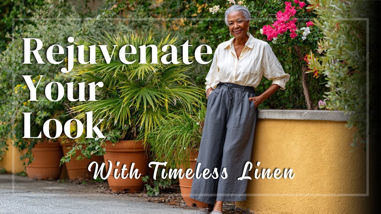 Linen Pieces Every Chic Woman Over 60 Needs &mdash; Rejuvenating, Elegant, and Ultra-Fashionable!