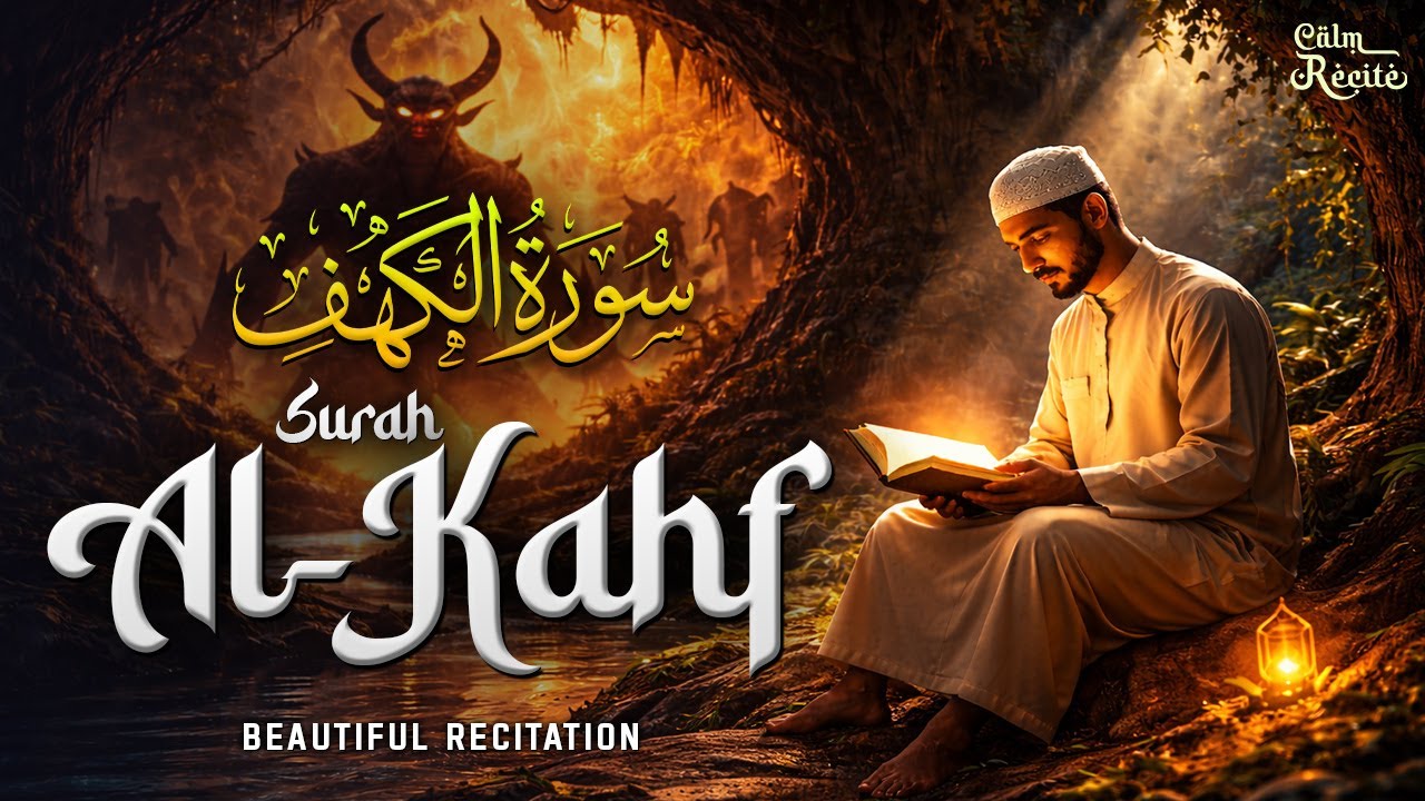 Surah Al-Kahf (سورة الكهف) Calm & Beautiful Recitation for Peace, Guidance and Barakah | Calm Recite