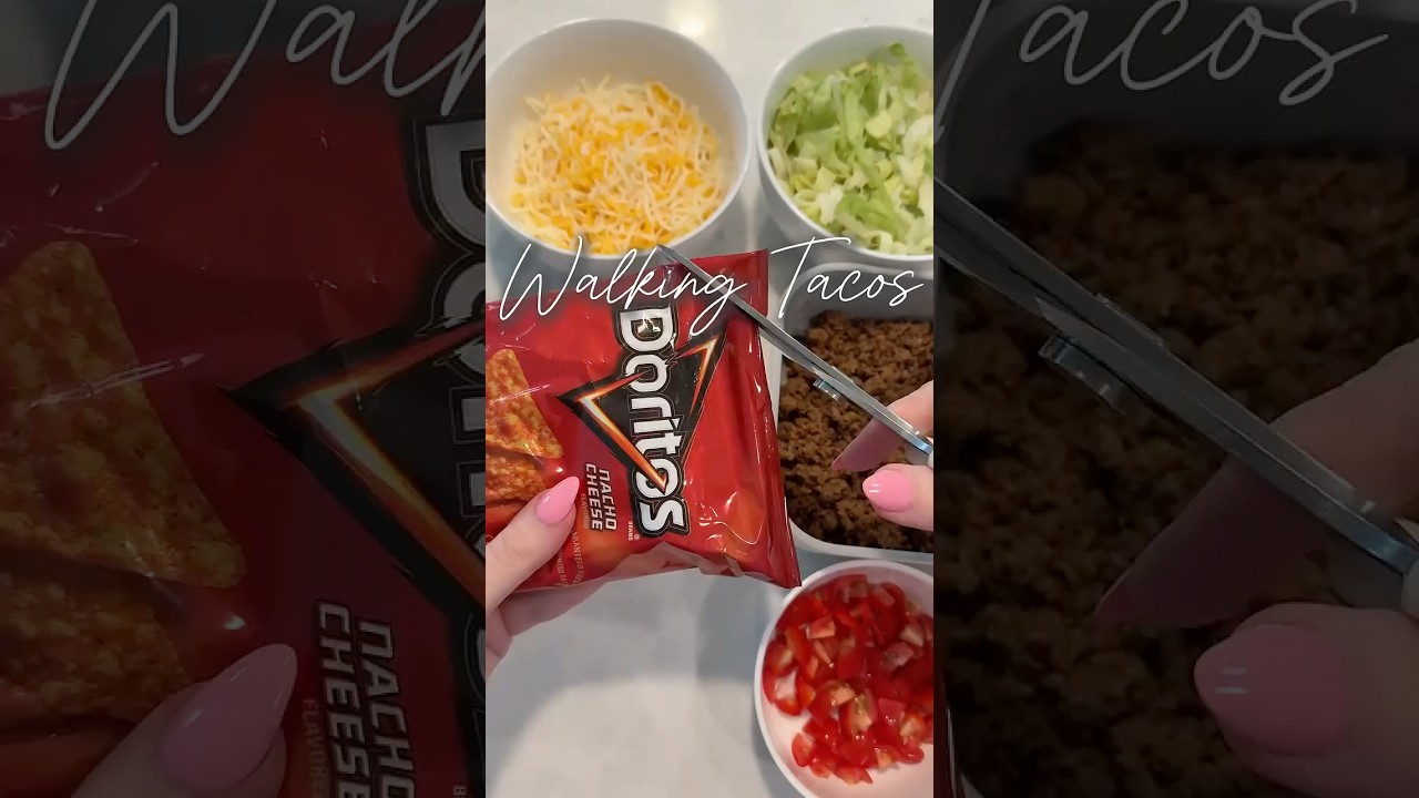 Walking Tacos Recipe | Fun & Easy Dinner Idea for Kids or Parties
