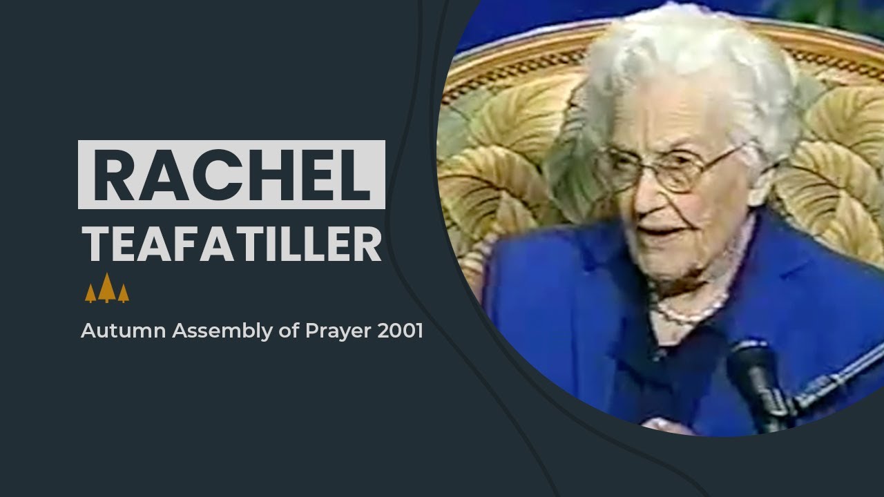 Rachel Teafatiller - Autumn Assembly 2001