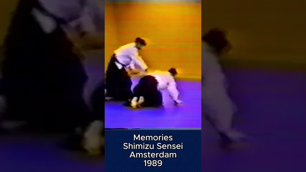Shimizu Aikido Ikkyo Nikyo 1989 