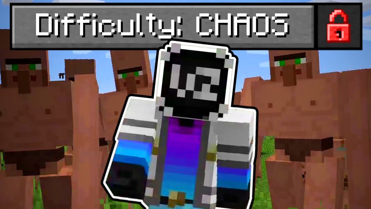 Beating The NEW Hardest Minecraft Difficulty! (cursed)