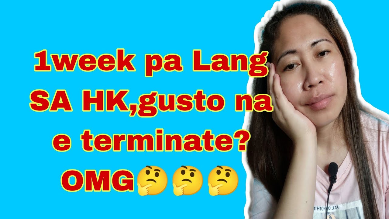 FIRST TIME APPLICANT 1 WEEK PA LNG DITO SA HK GUSTO NA E TERMINATE/konyang22tv