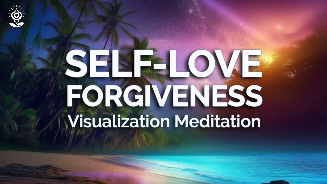 Guided Sleep Meditation: Powerful Self-Love Forgiveness VISUALIZATION MEDITATION Gradual Dark Screen