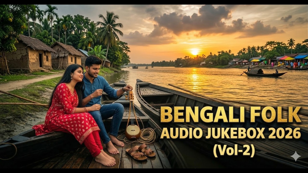 হৃদয় ছোঁয়া ফোক গান 🌿 Best of Bangla Baul Vibes | Bengali Folk Audio Jukebox 2026 Vol-2