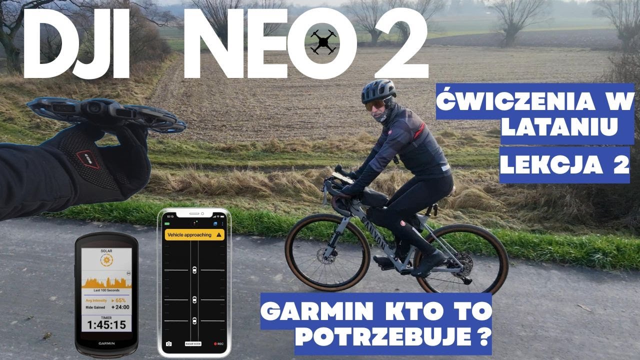 Testowałem śledzenie z DJI NEO 2 - bez emocji się nie da.