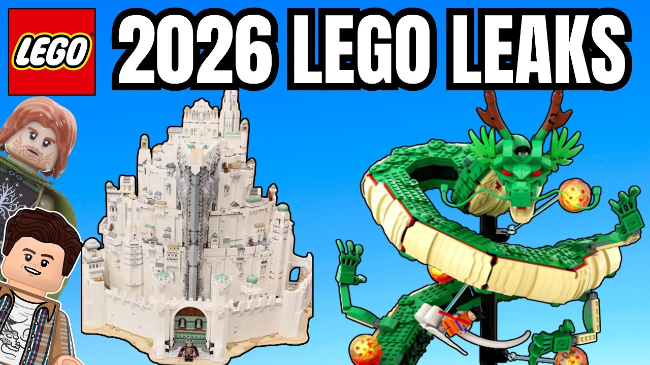 Удивительные утечки информации о LEGO на 2026 год: Pokémon, Властелин колец и многое другое.