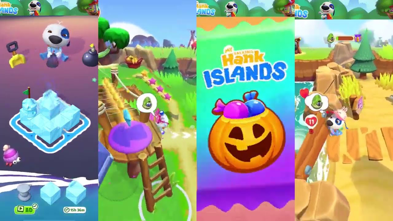 My Talking Hank inslands Gameplay Android ios
