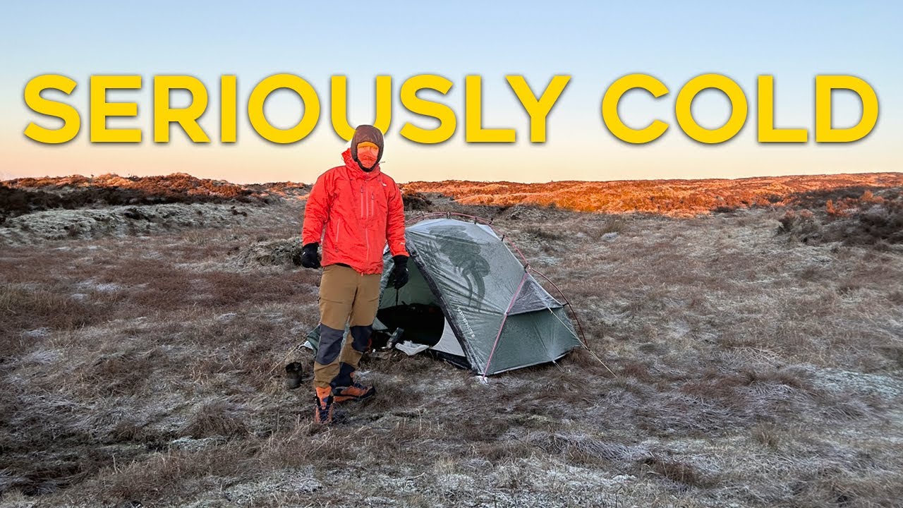 Peak District Winter Wild Camping - Seriously Cold