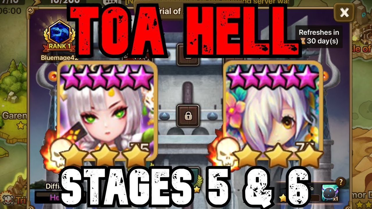TOA HELL STAGES 5 & 6 - GIOU & FELLERIA - DECEMBER 2021