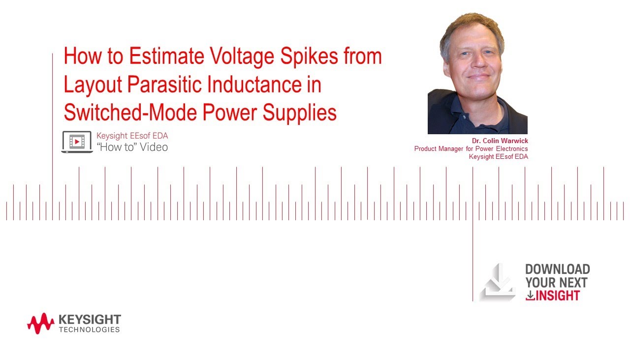 How to Estimate Voltage Spikes from Layout Parasitic Inductance in Switched-Mode Power Supplies