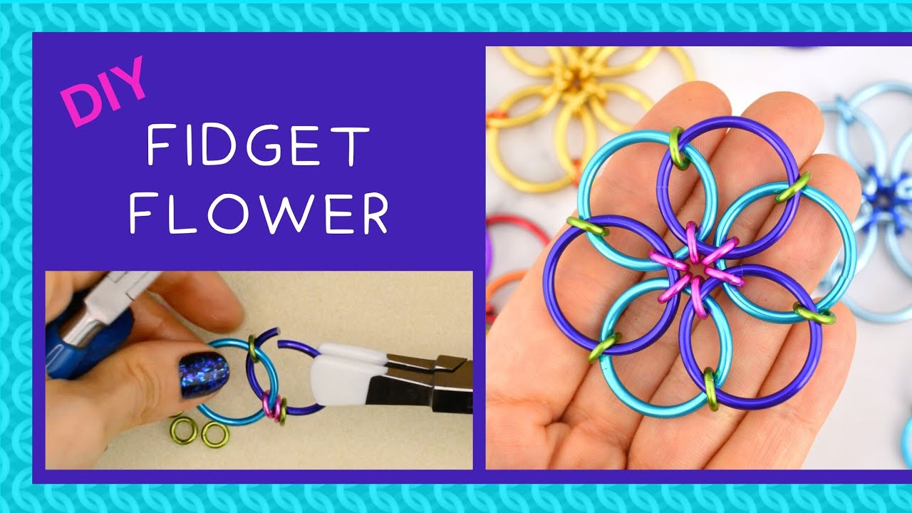 Make a Chainmaille Fidget Flower - DIY Tutorial