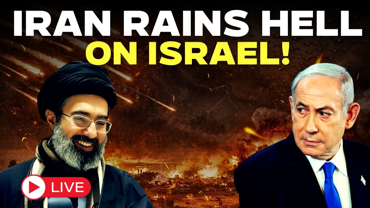 LIVE: Iran Rains Hell On Israel, America Panics? 9000+ Damage Claims Filed | Trump | Netanyahu