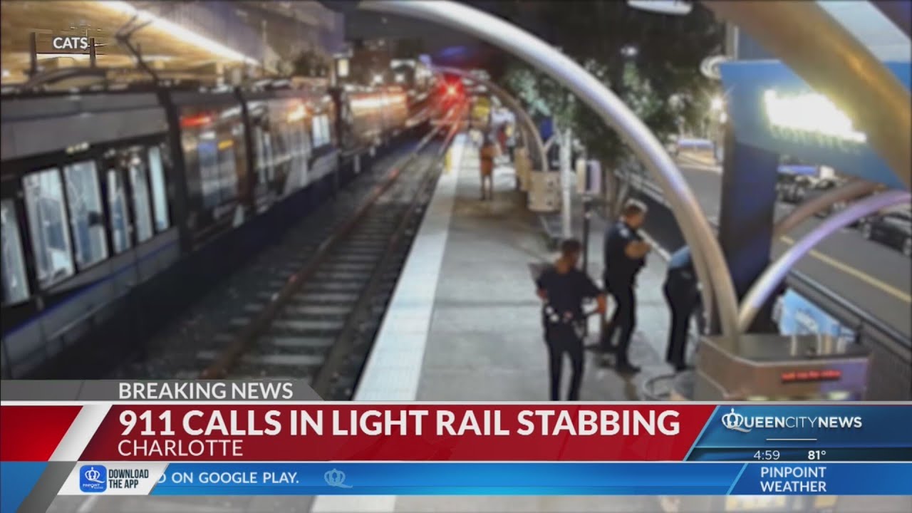 911 calls released in fatal Charlotte light rail stabbing of Iryna Zarutska