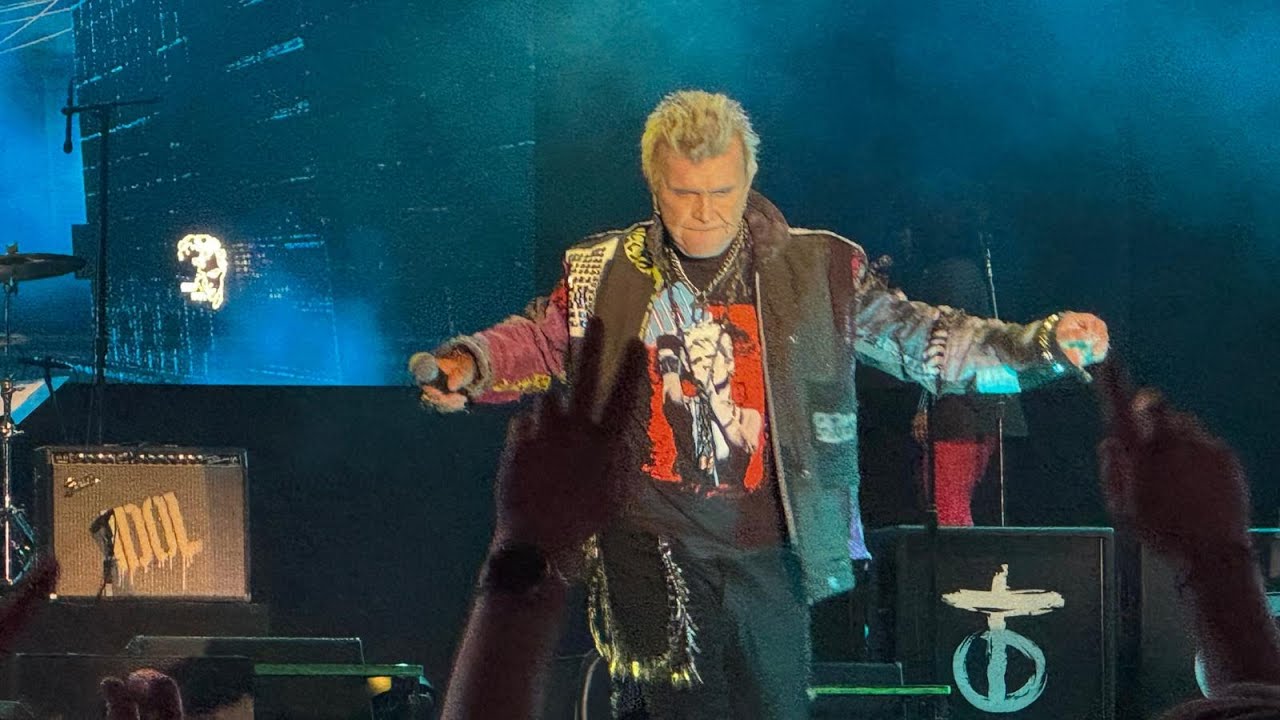 BILLY IDOL - live - Rebel Yell - great Show Switzerland 2025 Summerside Festival