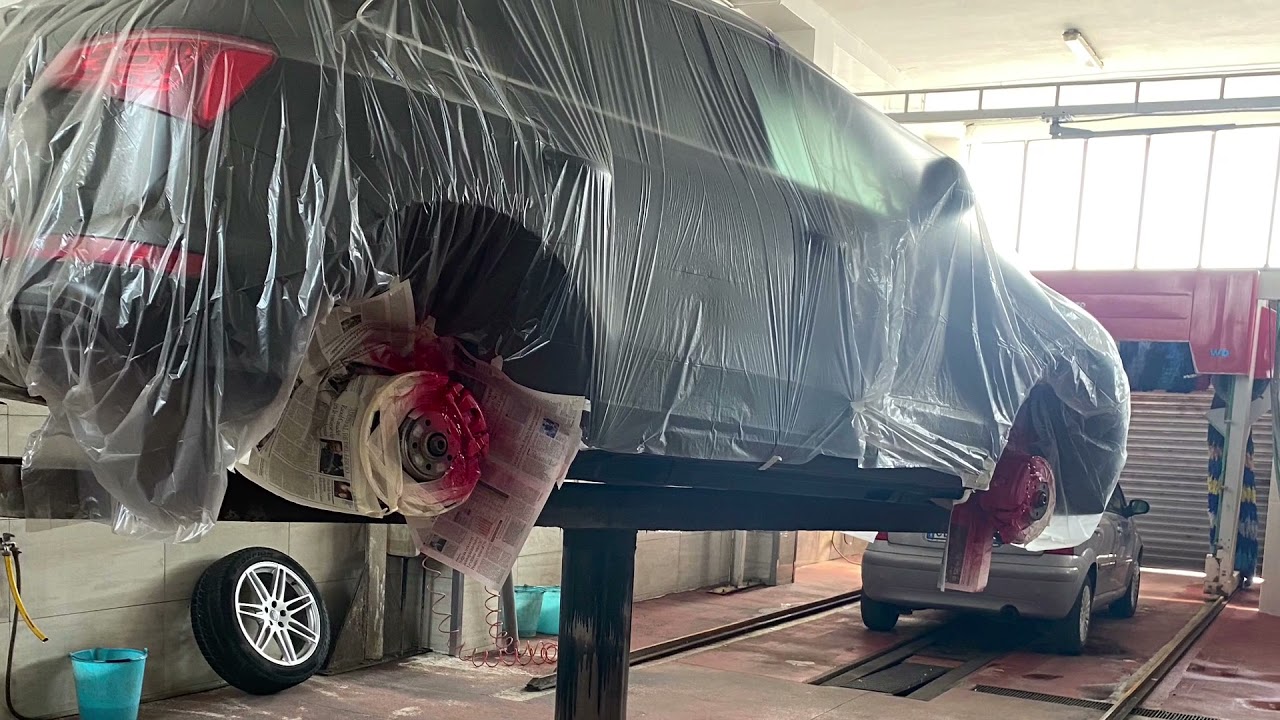 Verniciatura pinze freni Audi Q5