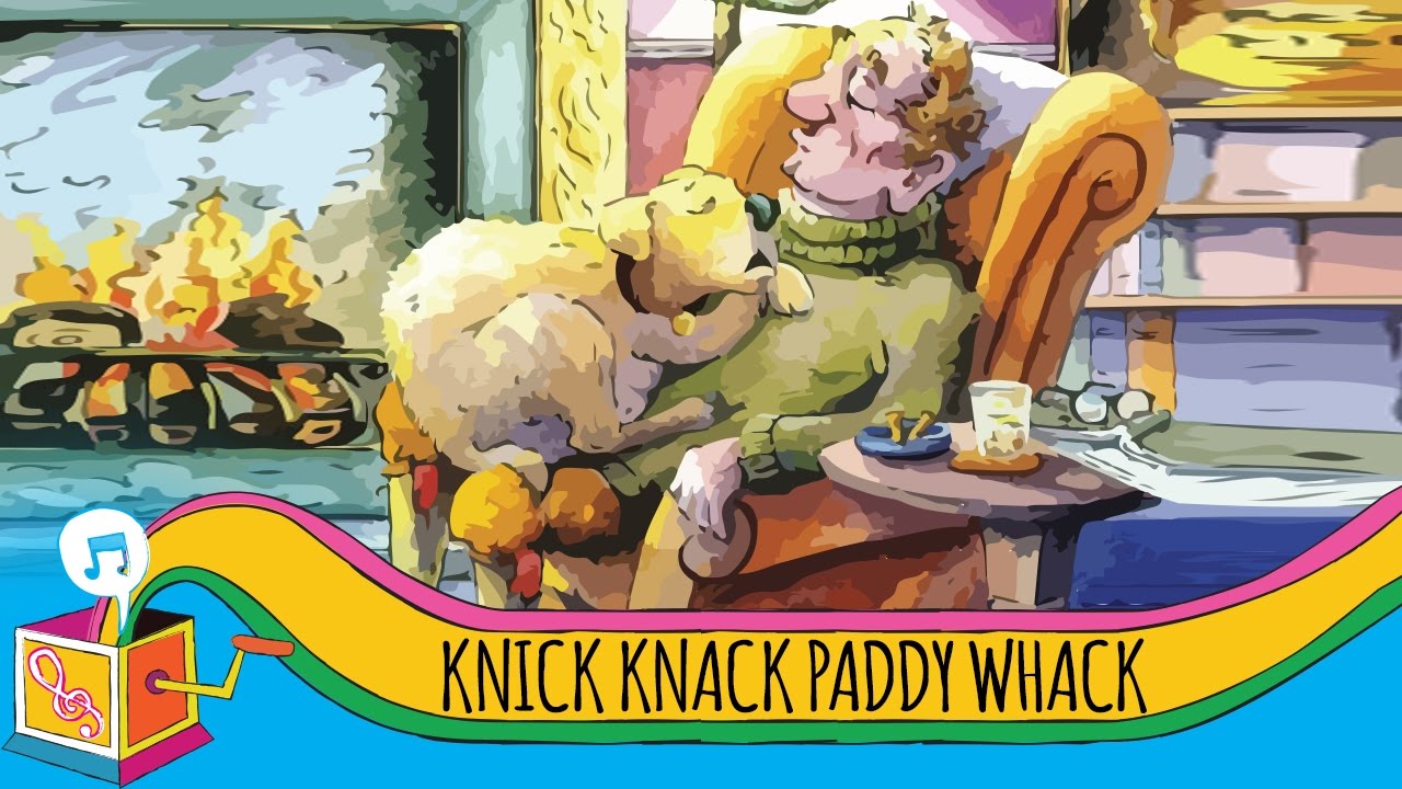 Knick Knack Paddy Whack | Nursery Rhymes & Children's Songs | Karaoke
