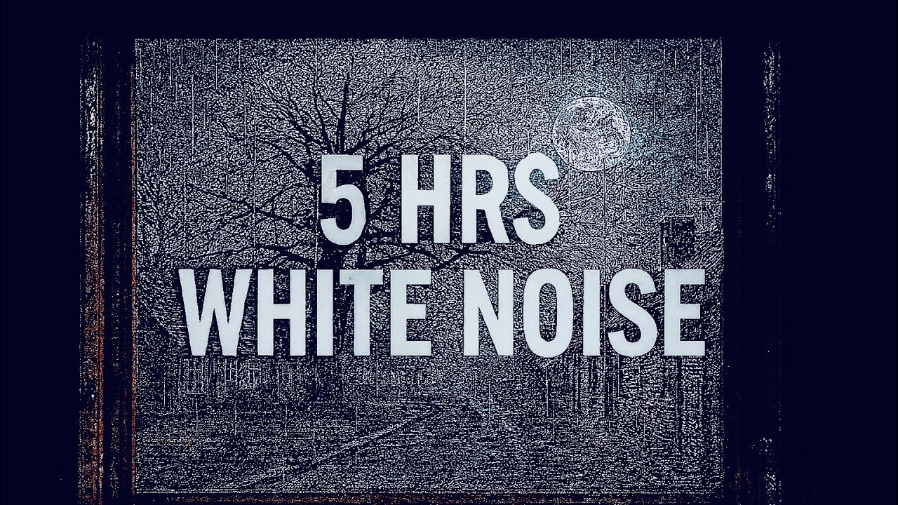 5 Hours White Noise for Deep Sleep 🌙 | Calm Mind, Focus, Baby Sleep & Relaxation
