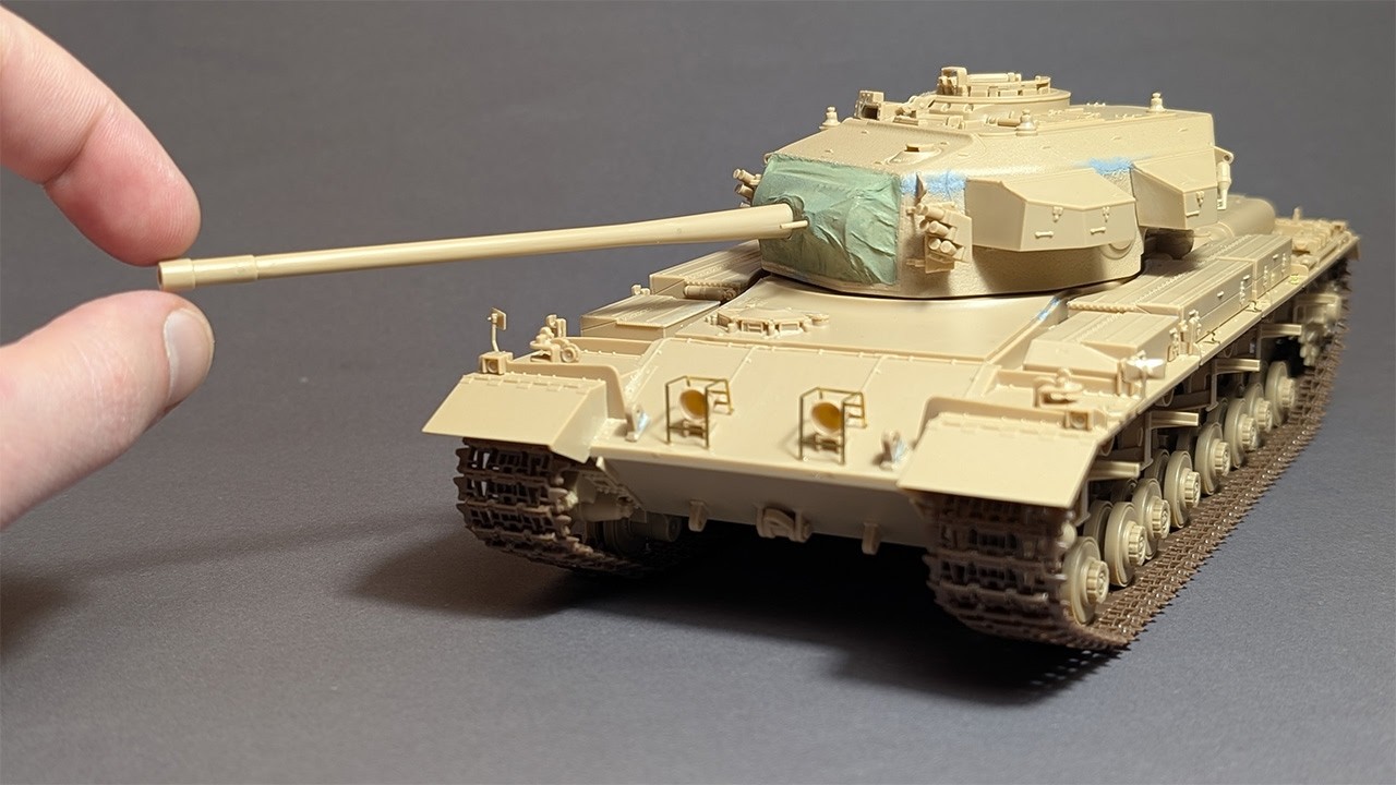 Модернизация CAERNARVON &mdash; британского тяжёлого танка в масштабе 1/35 от Amusing Hobby, стр. 2