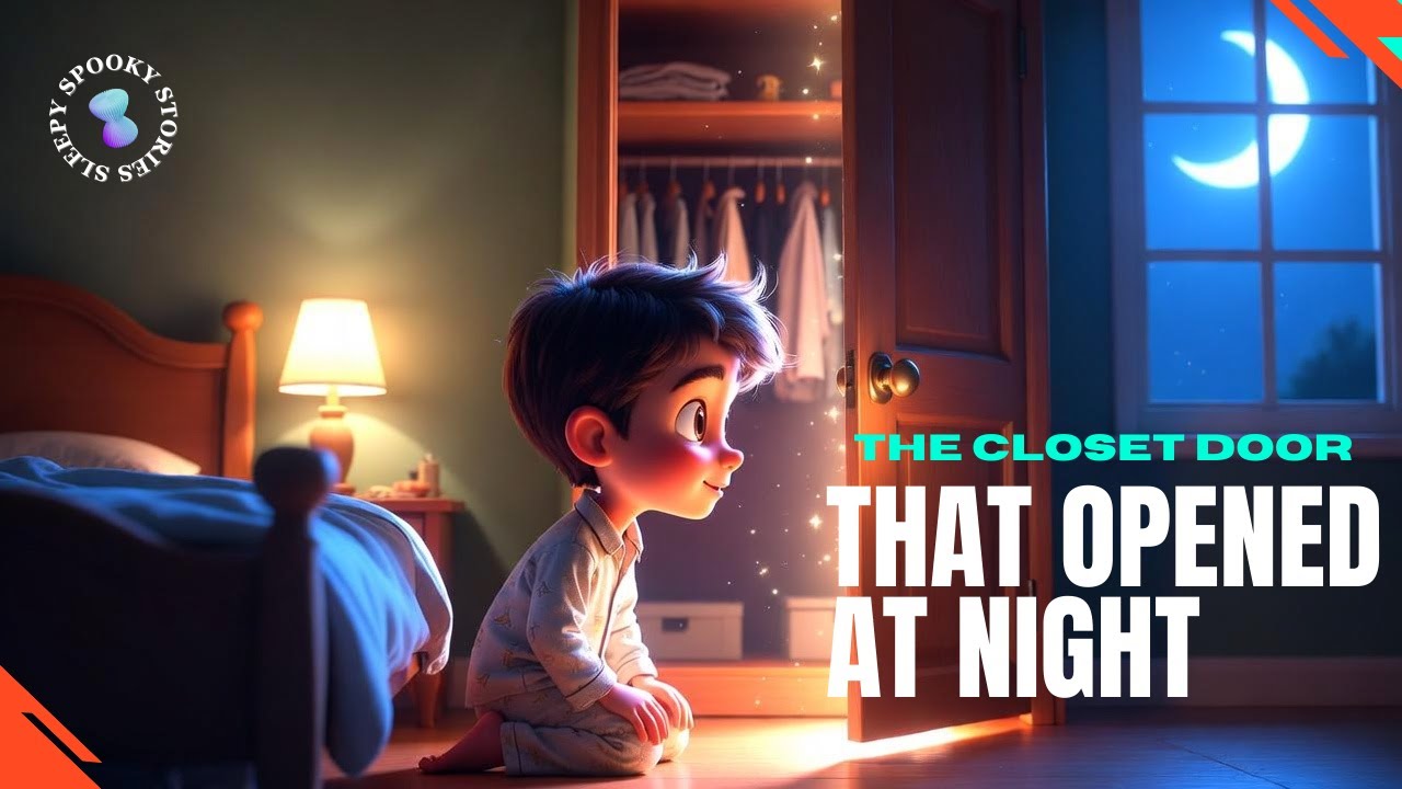 The Closet Door That Opened at Night 🌙✨ | Kid-Friendly Spooky Story