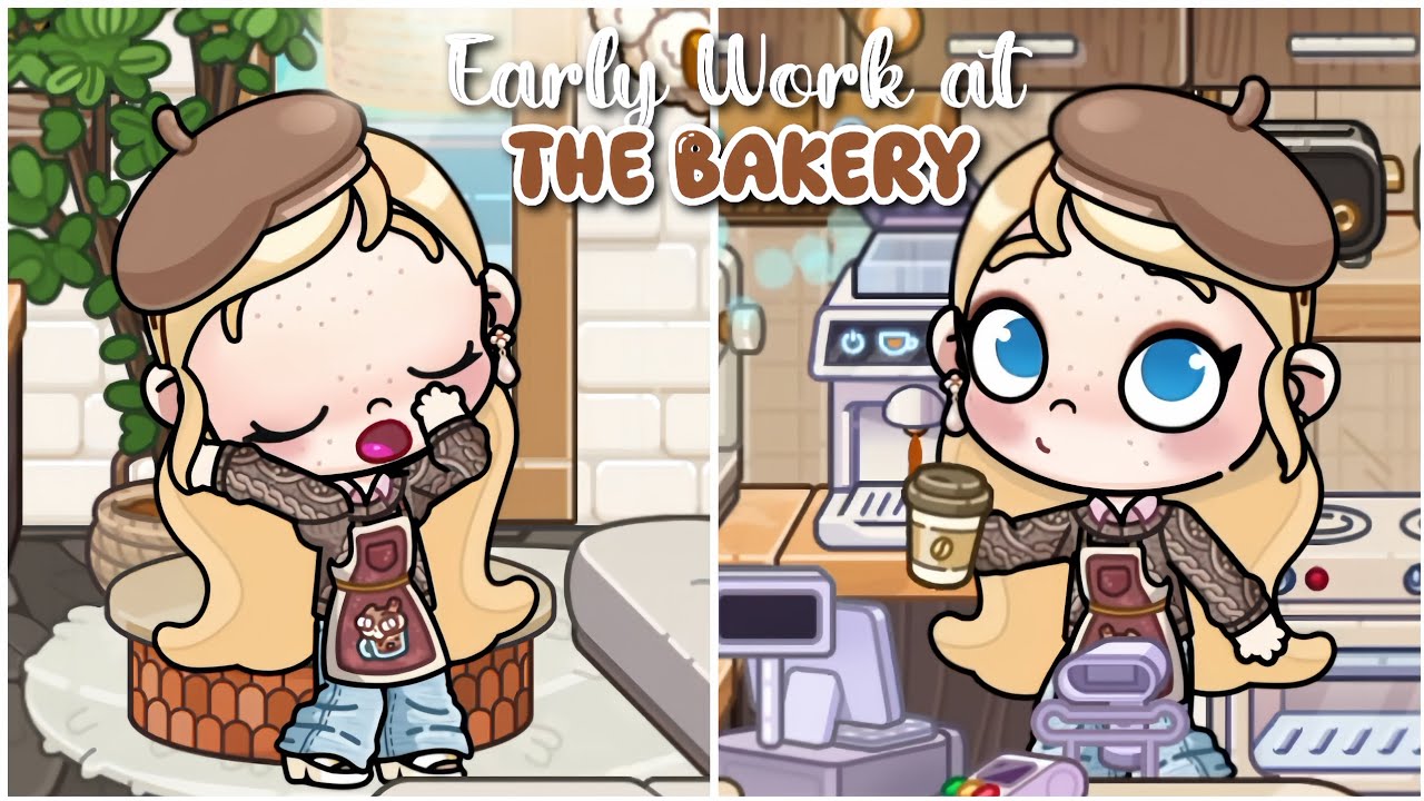Early Work Routine at the Bakery 🥐☕ | Avatar World | Pazu