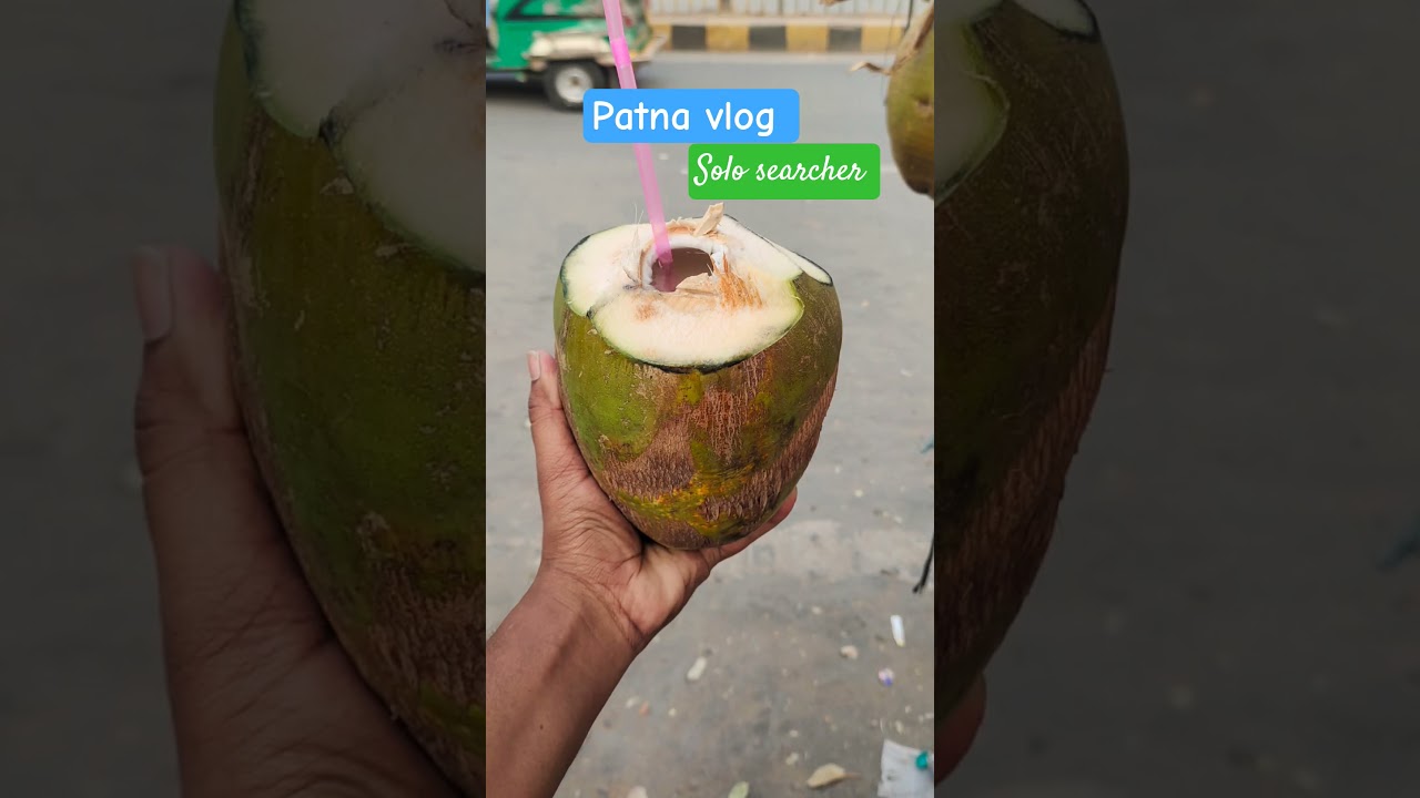 Patna ki Garmi me Nariyal Pani | Best Summer Drink in Patna 🌴🥥 #patnavlog #patna #summer#nariyalpani