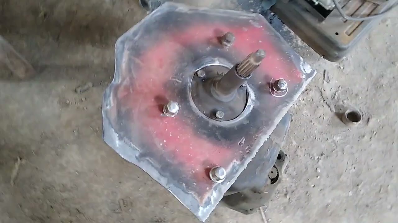 Adaptaci&oacute;n de caja sincr&oacute;nica con doble a motor de Chevrolet Corsa diesel