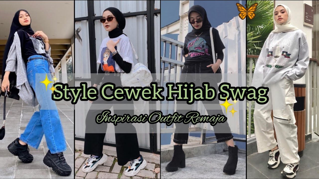 Style Cewek Hijab Swag || Terbaru 2021✨ || Inspirasi Remaja