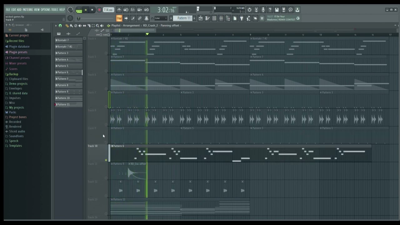 Wicked Games - The Weeknd - FL Studio Remake
