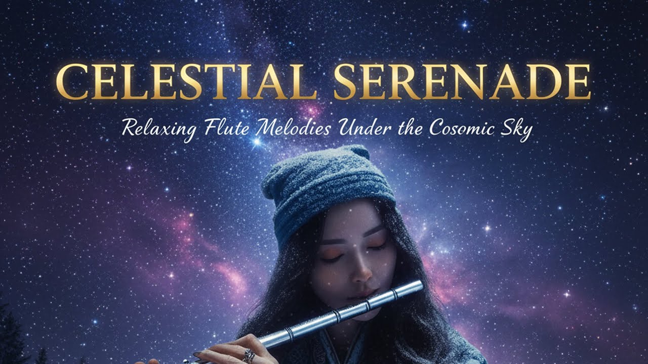 Calming Flute Melodies and Gentle River Sounds for Peaceful Sleep and Meditation