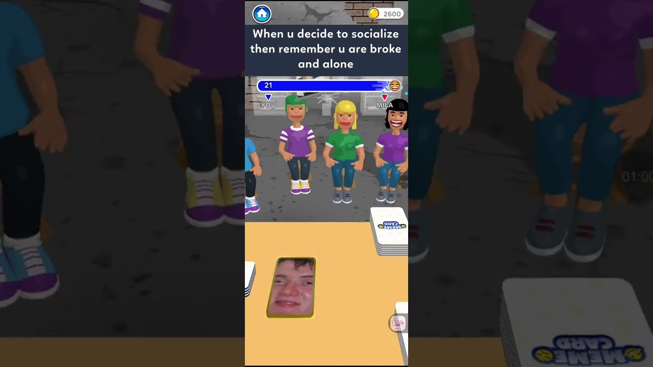 Playing meme simulator