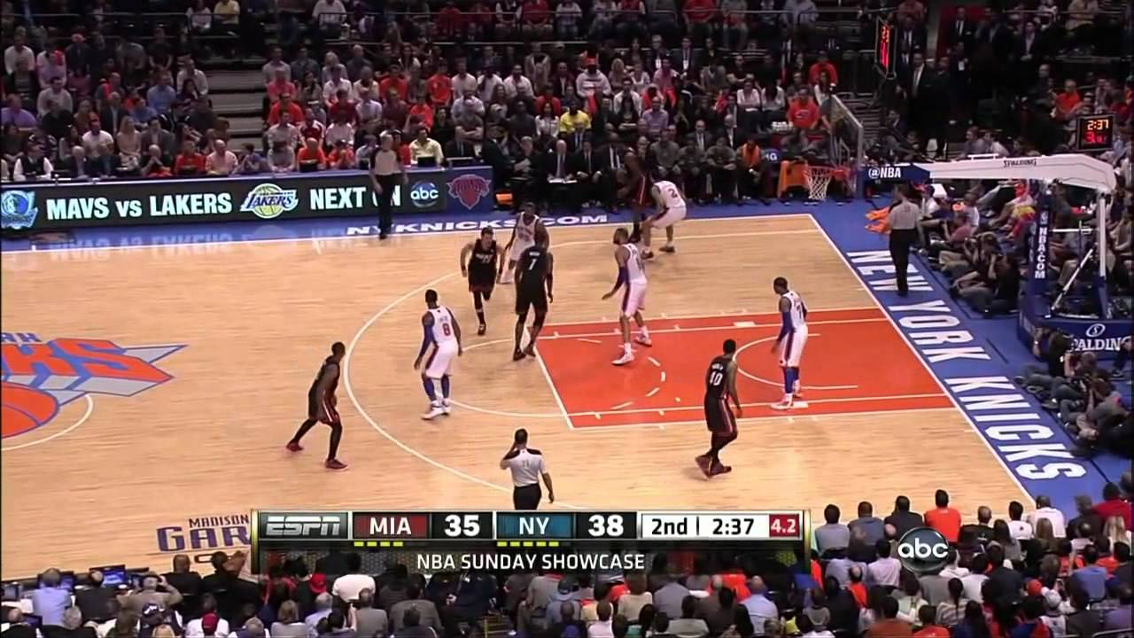 Carmelo Anthony 42Pts vs LeBron James 29Pts...