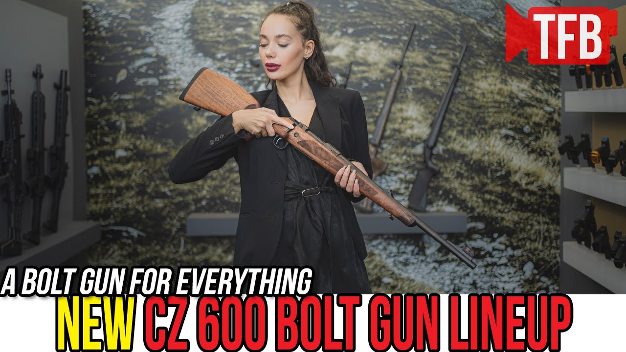 НЕВЕРОЯТНОЕ разнообразие НОВЫХ болтовых затворов CZ 600 [IWA 2022]