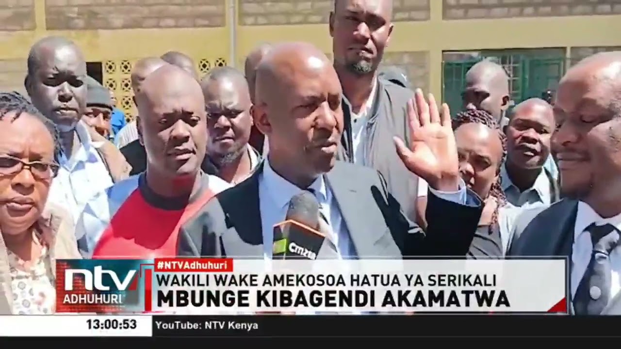 Mbunge Anthony Kibagendi afikishwa mahakamani Narok baada ya kukamatwa hapo jana