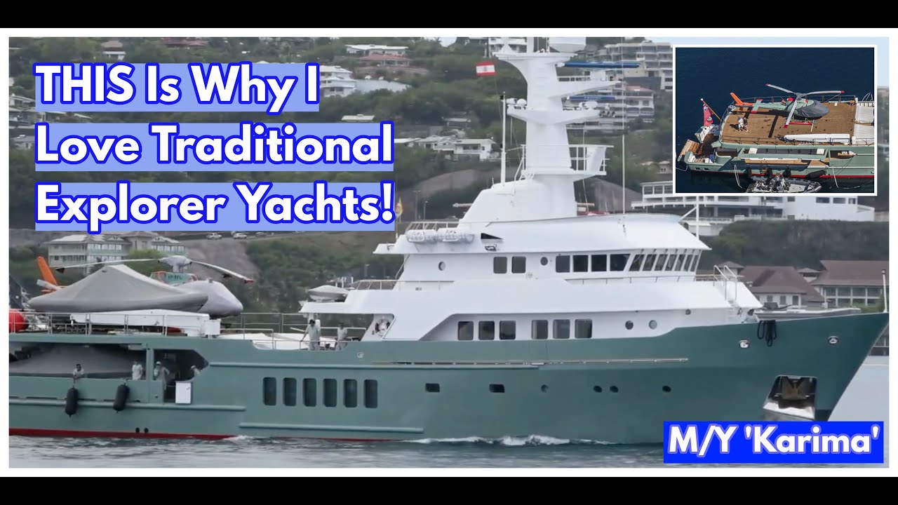 If You Are A Fan Of Traditional Explorer Yachts Then You Will Love This SuperYacht!