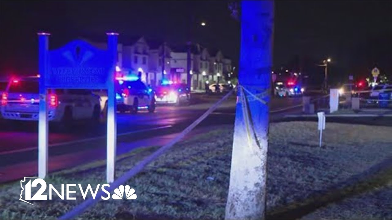 Large police presence in central Phoenix