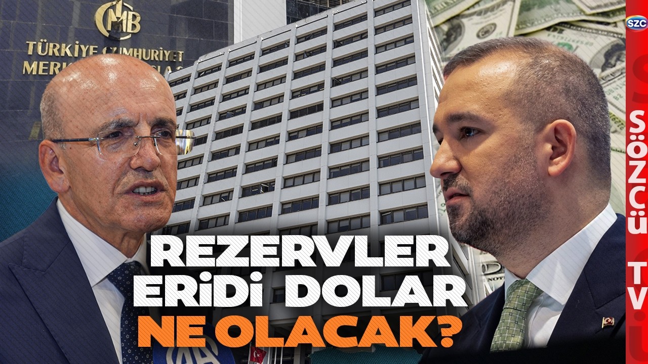 Merkez Bankası'ndan Rezervler Buhar Oldu Eridi! &Uuml;nl&uuml; Ekonomistten Dolar ve Ekonomi Krizi Uyarıları